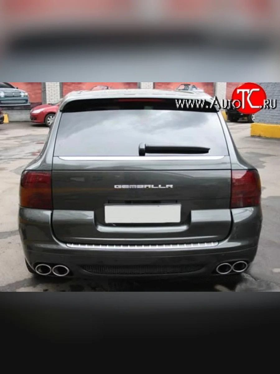 Накладка Gemballa на задний бампер Porsche Cayenne 955 (2002-2006)  с доставкой в г. Керчь