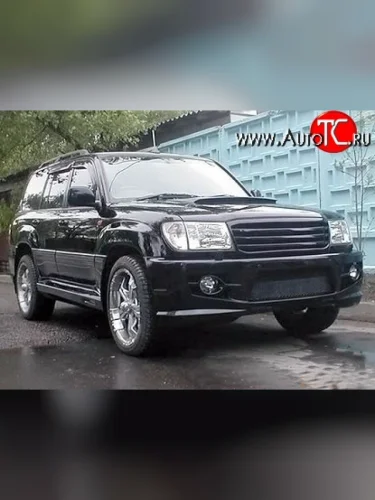 Пороги накладки Hunter Toyota Land Cruiser 10 100 1-ый рестайлинг (2002-2005)