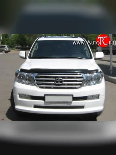 Накладка Goldman на передний бампер Toyota Land Cruiser 200 дорестайлинг (2007-2012)