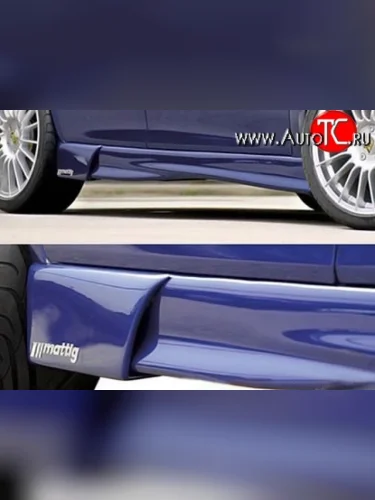 Пороги накладки ZENDER Design Volkswagen Golf 3 Mk3 хэтчбэк 5 дв. (1991-1998)