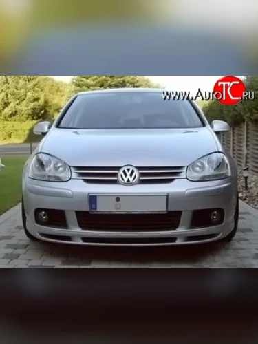 Накладка Hofele на передний бампер Volkswagen Golf 5 Mk5 хэтчбэк 5 дв. (2003-2009)