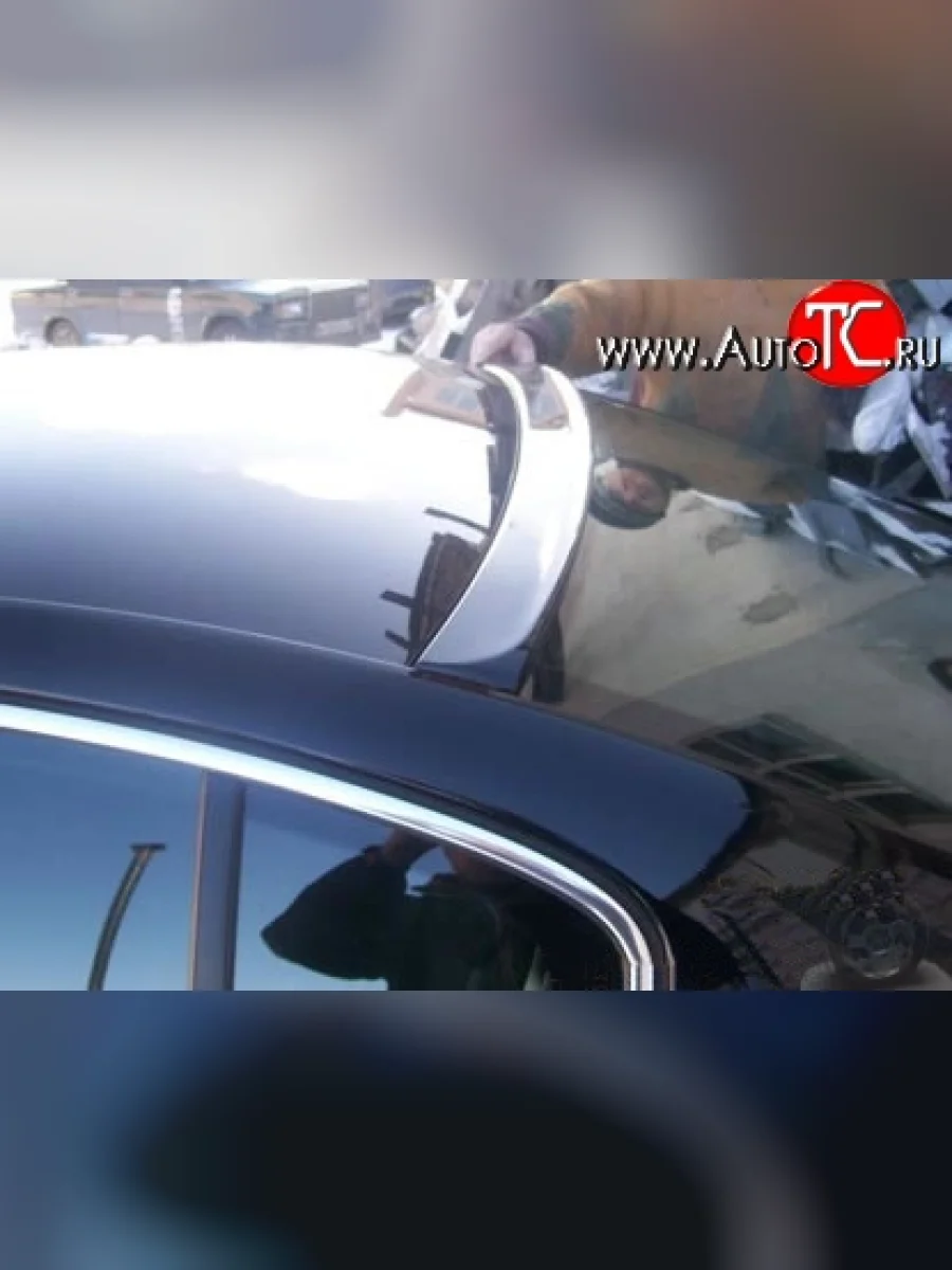 Козырёк на заднее лобовое стекло Sport Volkswagen Passat B6 седан (2005-2011) (Неокрашенный)  в Самаре Самарской области