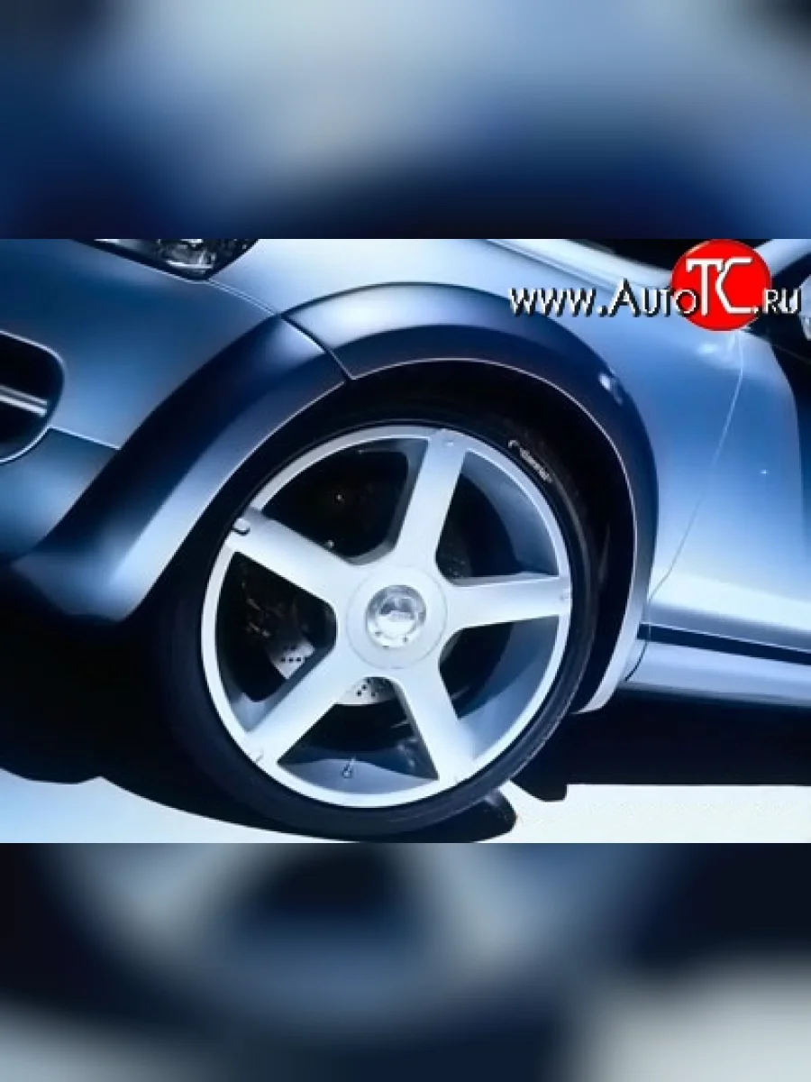 Комплект накладок на колёсные арки Je DESIGN 7L Volkswagen Touareg 1 GP дорестайлинг (2002-2007) (Неокрашенные)  в Самаре Самарской области