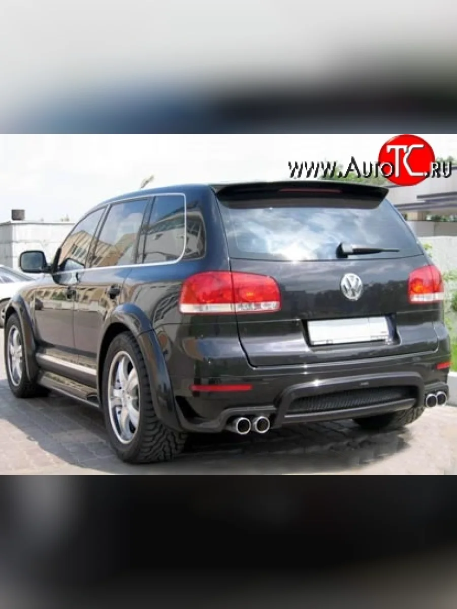 Спойлер Je DESIGN 7L Volkswagen Touareg 1 GP рестайлинг (2006-2010) (Неокрашенный)  в Керчи Республика Крым