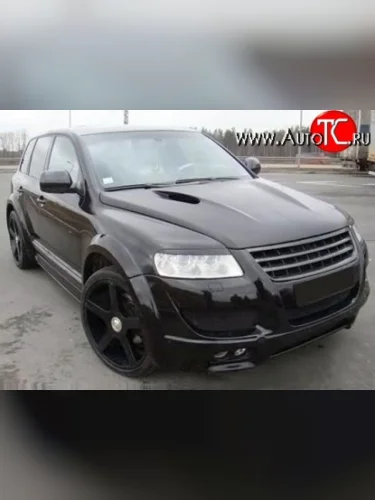 Пластиковый капот Techart Magnum Style 7L Volkswagen Touareg 1 GP рестайлинг (2006-2010)