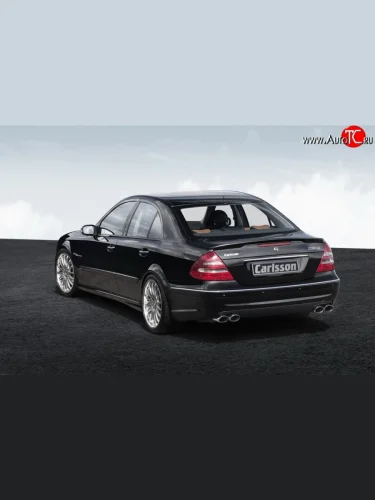 Накладка Carlsson на задний бампер Mercedes-Benz E-Class W211 дорестайлинг седан (2002-2006)