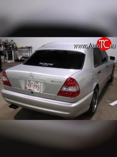 Козырёк на заднее лобовое стекло Rieger Style Mercedes-Benz C-Class W202 дорестайлинг седан (1993-1997)