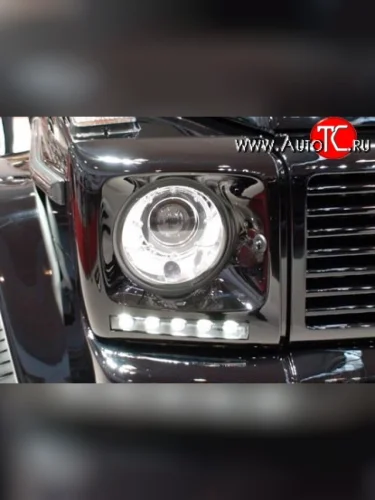 Передние вставки для головной оптики Sport Mercedes-Benz G class W463 5 дв. дорестайлинг (1989-1994)