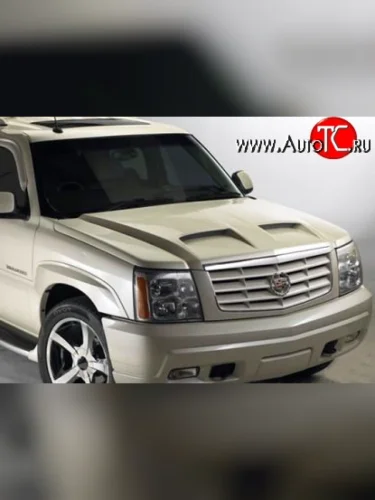 Пластиковый капот Custom Cadillac Escalade GMT820 джип 5 дв. короткая база (2001-2006)