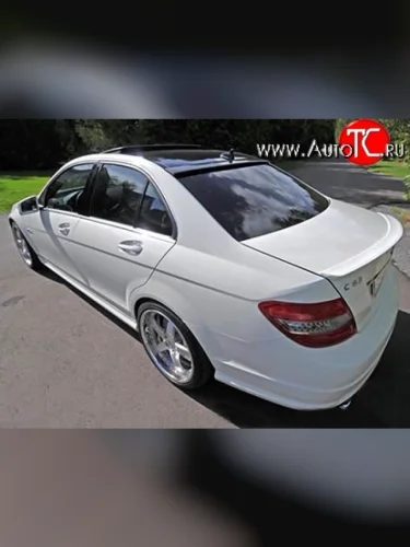 Лип спойлер AMG Mercedes-Benz C-Class W204 дорестайлинг седан (2007-2011)