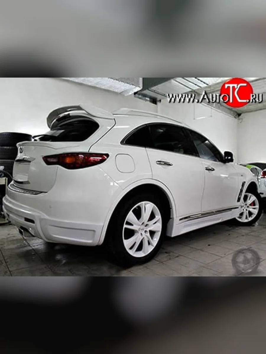 Спойлер Lorinser INFINITI FX50 S51 рестайлинг (2012-2014) (Неокрашенный)  в Самаре Самарской области