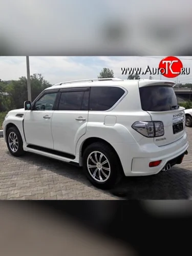 Спойлер Invader Style Nissan Patrol 6 Y62 дорестайлинг (2010-2014)