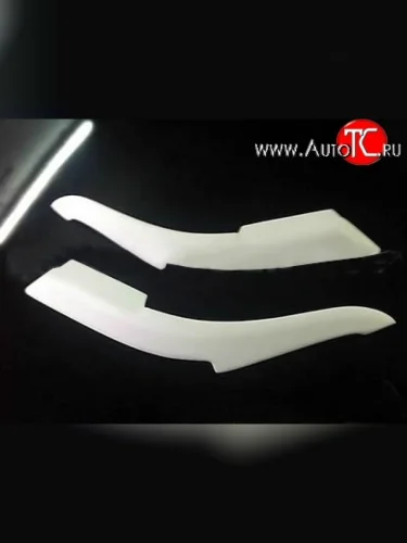 Реснички на фары Invader Style Nissan Patrol 6 Y62 дорестайлинг (2010-2014)