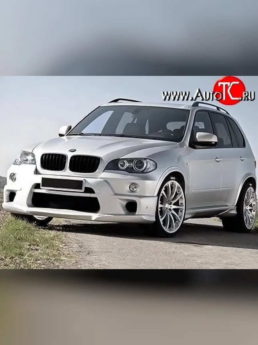 Передний бампер Hartge Style BMW X5 E70 рестайлинг (2010-2013) (Неокрашенный)  в Керчи Республика Крым