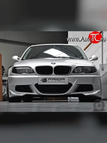 Передний бампер Prior Design BMW 3 серия E46 седан дорестайлинг (1998-2001)