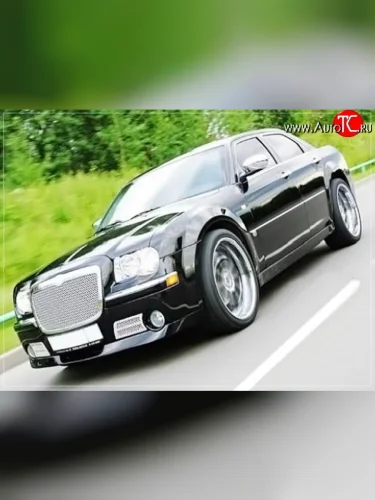 Накладка на передний бампер La Connection Chrysler 300C LX седан (2004-2011)