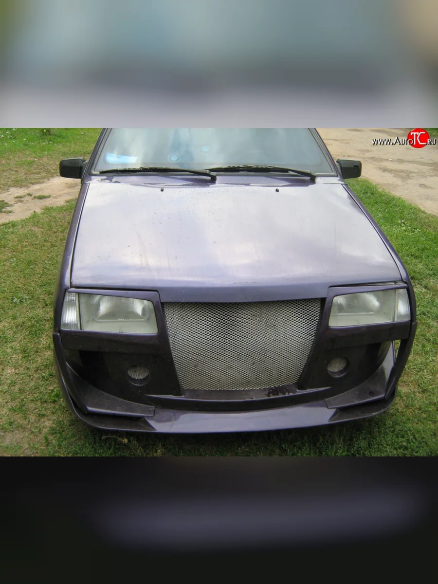 Накладка на передний бампер Миллер-Термит Лада ВАЗ 2108 (1984-2003) (Неокрашенная)  в Керчи Республика Крым