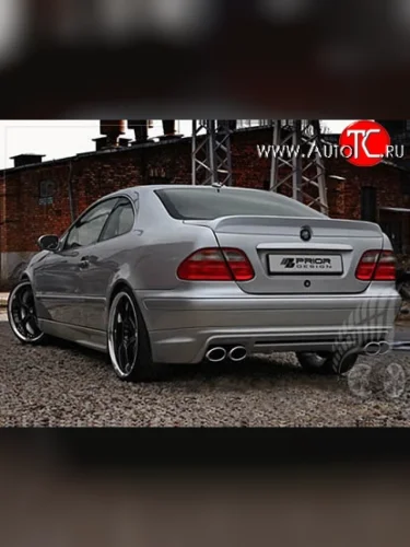 Накладка на задний бампер Prior Design Mercedes-Benz CLK class W208 (1997-2002)