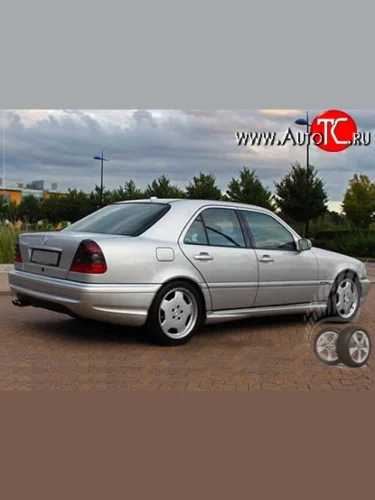 Задний бампер AMG Mercedes-Benz C-Class W202 дорестайлинг седан (1993-1997)