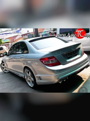 Задний бампер WALD Mercedes-Benz C-Class W204 дорестайлинг седан (2007-2011)