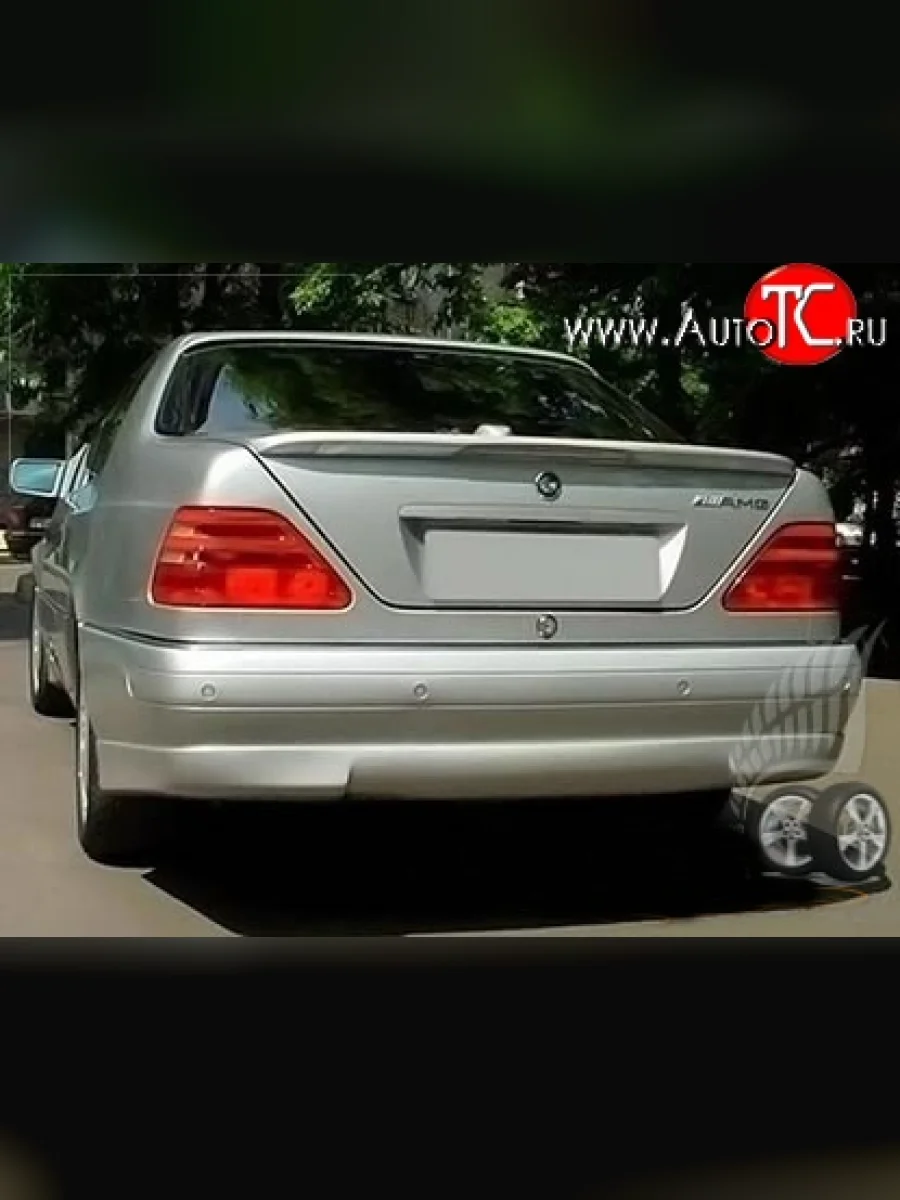 Задний бампер AMG Mercedes-Benz CL class C140 (1992-1999) (Неокрашенный)  в Самаре Самарской области