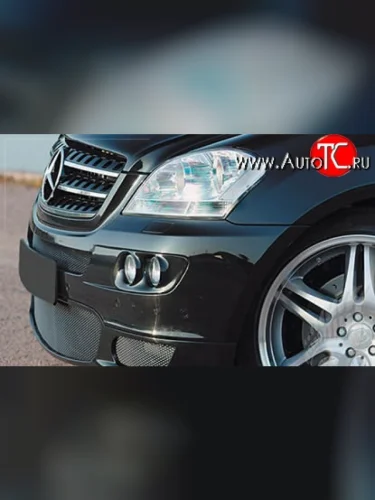 Вставки в посадочные места для противотуманных фар Style Mercedes-Benz ML class W164 дорестайлинг (2005-2008)