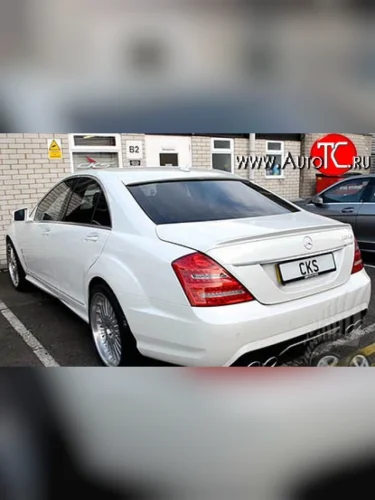 Козырёк на заднее стекло AMG Mercedes-Benz S class 5 W221 седан дорестайлинг (2005-2009)