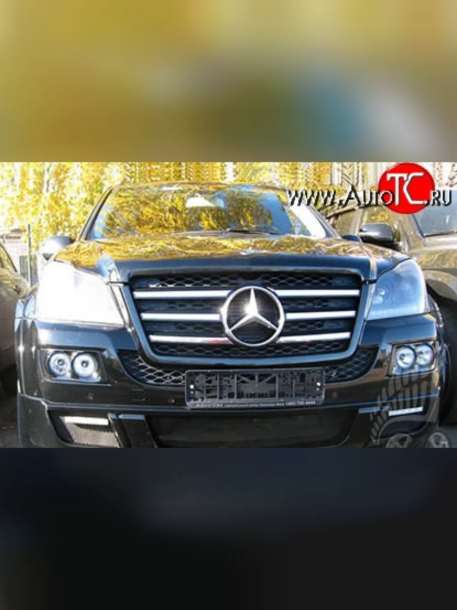 Вставки в посадочные места для противотуманных фар Style Mercedes-Benz GL class X164 дорестайлинг (2006-2009)  в Перми Пермском крае