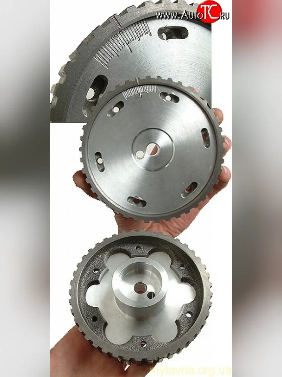 Алюминиевая разрезная шестерня 8 клапанного мотора Лада ВАЗ 2113 (2004-2013)  в Керчи Республика Крым