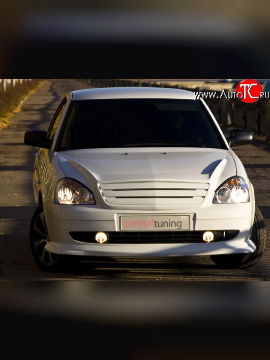 Радиаторная решётка Elite Лада ВАЗ Приора 2170 седан дорестайлинг (2007-2014) (Неокрашенная)  в Самаре Самарской области