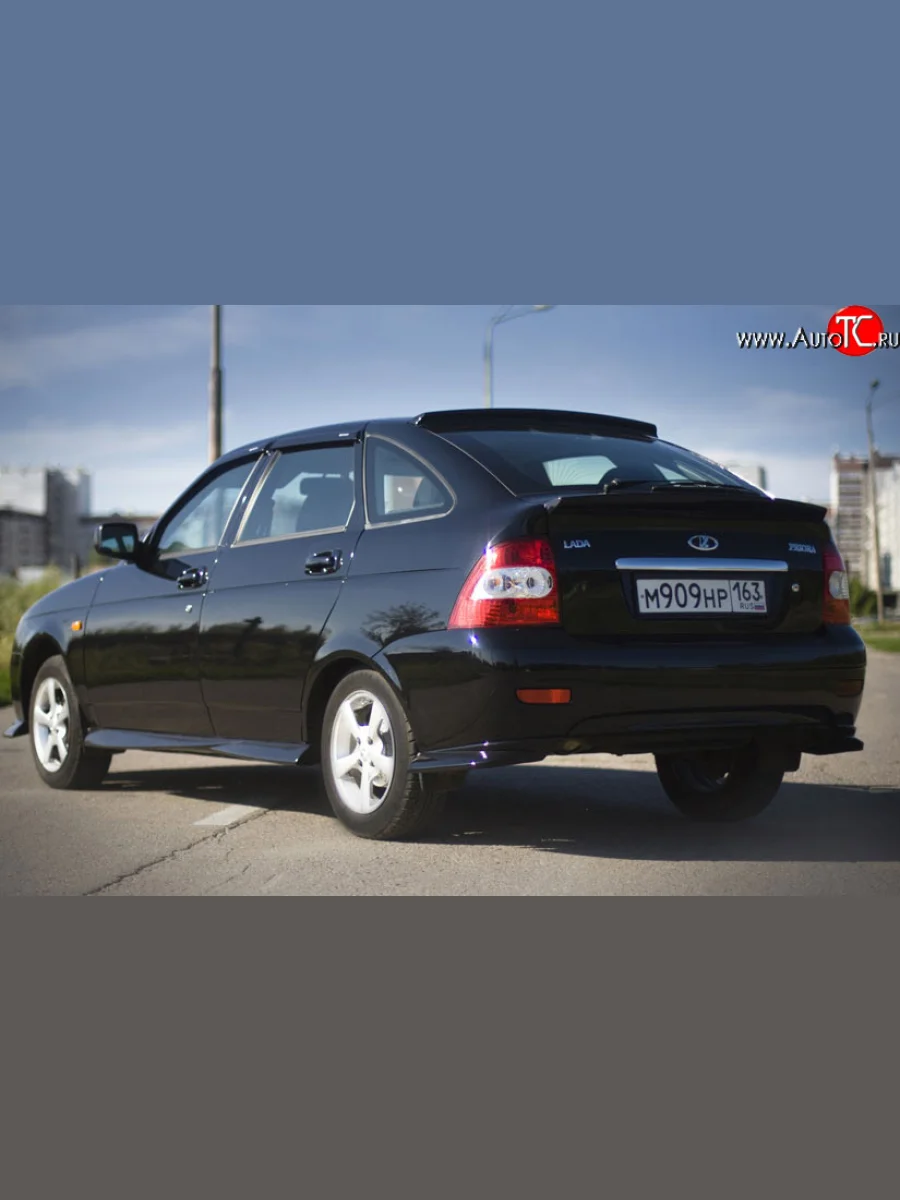 Спойлер крыши Elite  Лада ВАЗ  2112, Приора ( 2172,  21728) (Неокрашенный)  в Самаре Самарской области