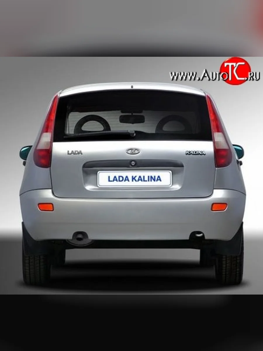 Задний бампер Стандартный Лада ВАЗ Калина 1119 хэтчбек (2004-2013) (Окрашенный)  в Перми Пермском крае