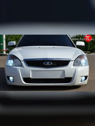 Передний бампер Стандартный Лада ВАЗ Приора 2172 хэтчбек дорестайлинг (2008-2014)