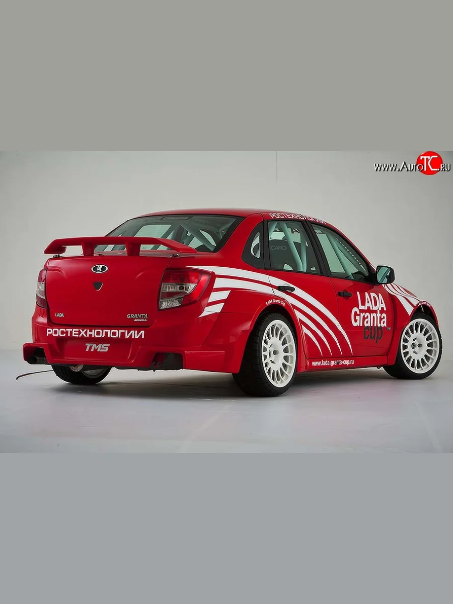 Комплект аэродинамических обвесов WTCC Лада ВАЗ Гранта 2190 седан  дорестайлинг (2011-2017) (Без сплиттера переднего бампера)  в Керчи Республика Крым