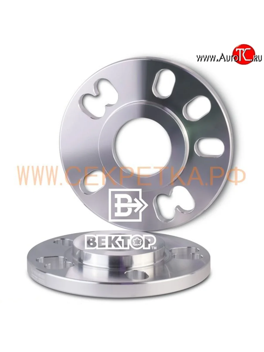 Универсальная проставка 12.0 мм Вектор 12.0 (54.1-71.5) (54.1-71.5) (4-5) (98.0-114.3) Seat Altea 5P дорестайлинг (2004-2009) 5x112.0xDIA57.1xM14x1.5
