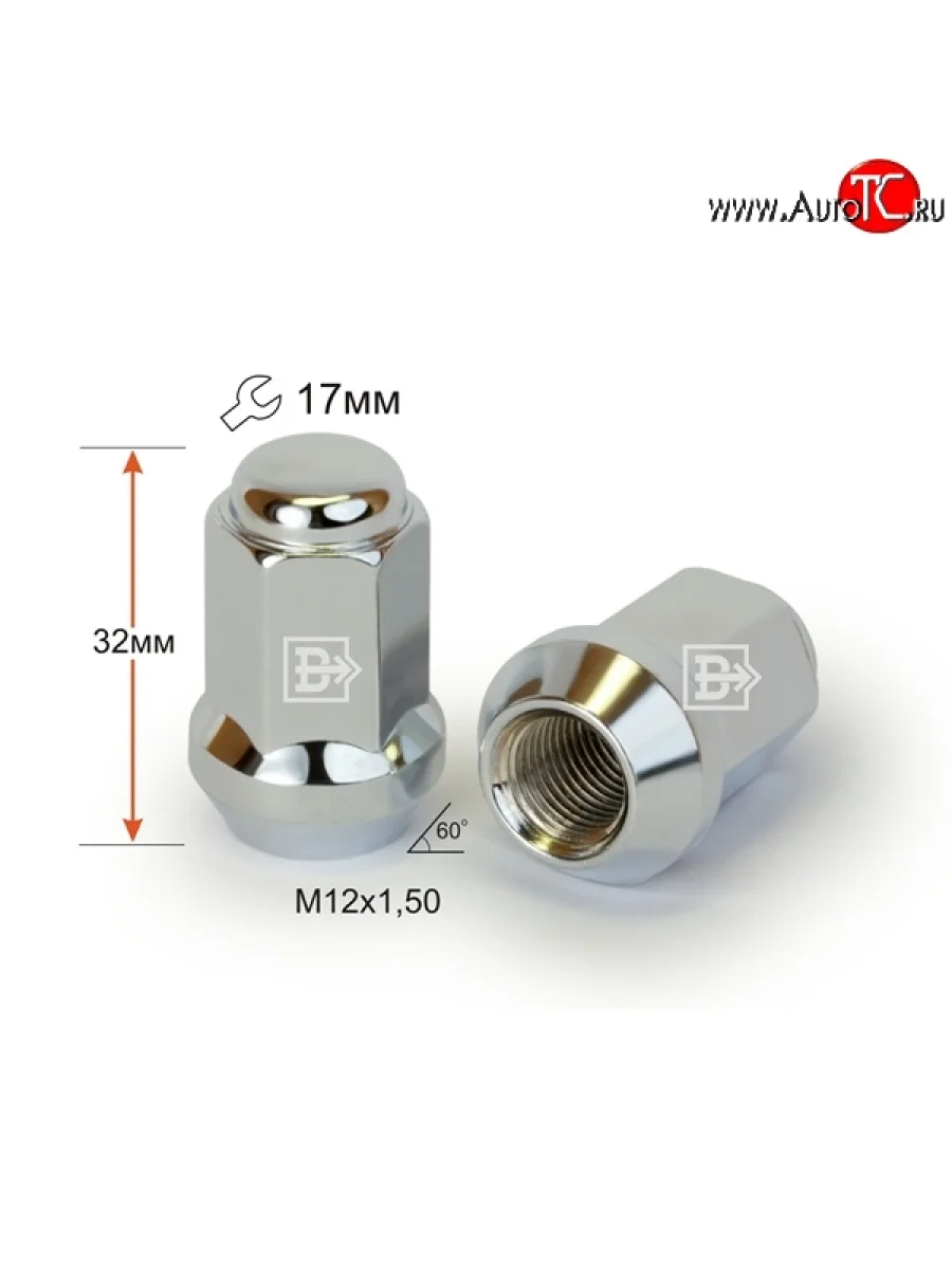 Колёсная гайка Вектор M12 1.5 Geely Coolray SX11 рестайлинг (2023-2025)