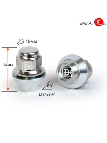 Колёсная гайка Вектор M12 1.5 