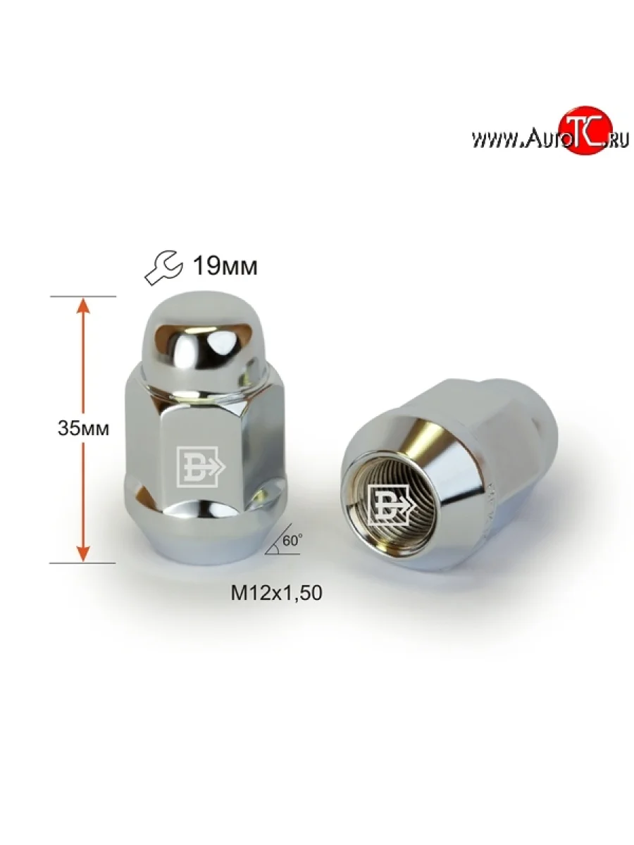 Колёсная гайка Вектор M12 1.5 Seat Toledo Mk1 седан (1991-1999)