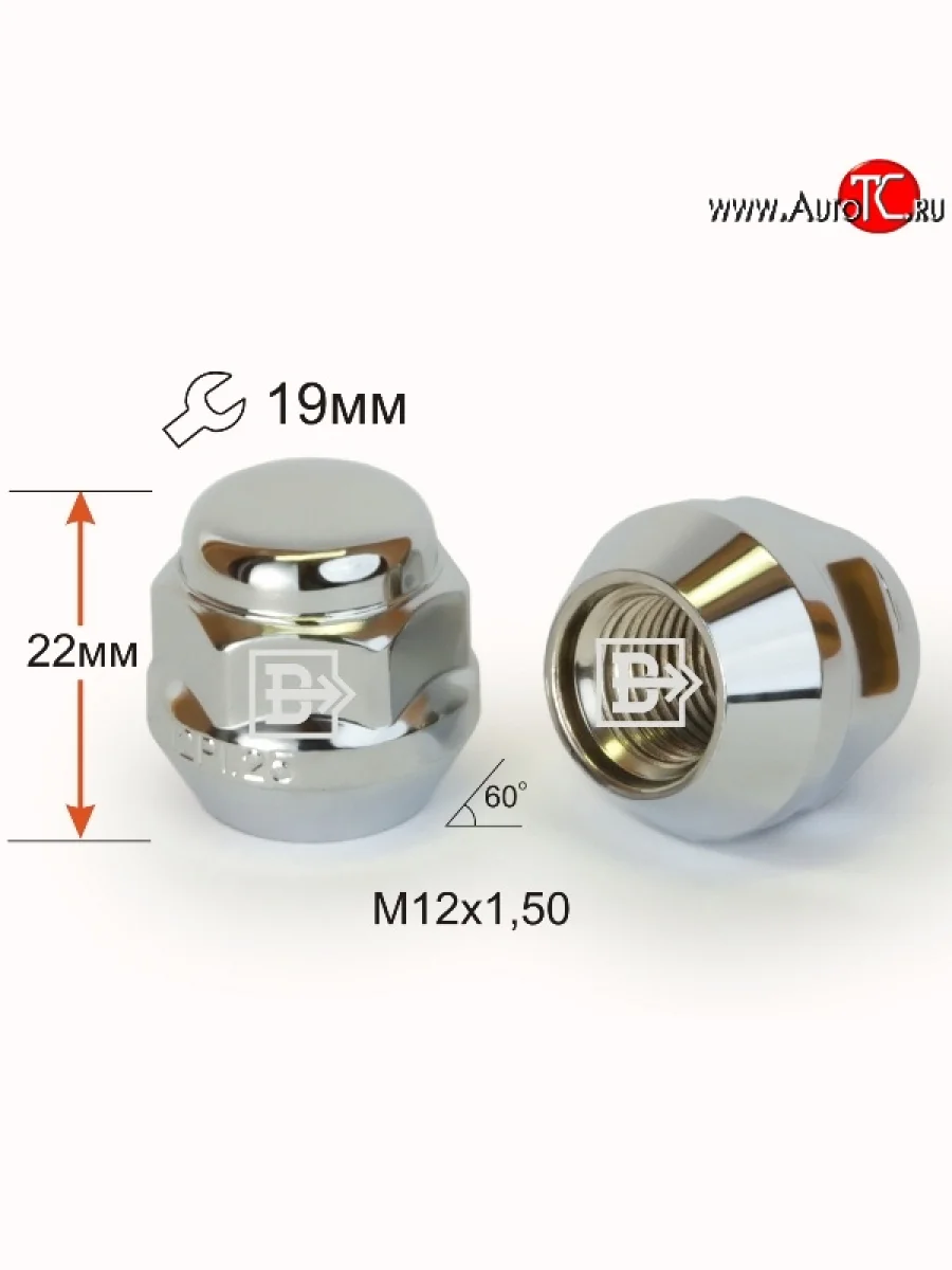 Колёсная гайка Вектор M12 1.5 Pontiac Firebird 4 (1993-2002)