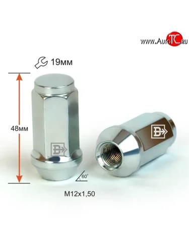 Колёсная гайка Вектор M12 1.5 
