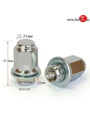Колёсная гайка Вектор M12 1.5 