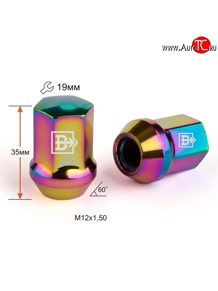 Колёсная гайка Вектор M12 1.5 Seat Toledo Mk1 седан (1991-1999)
