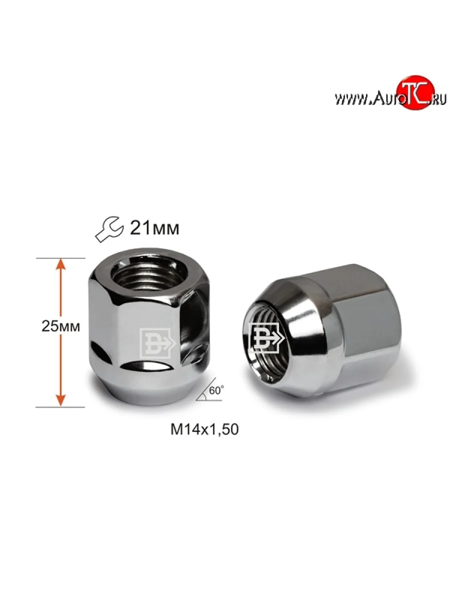 Колёсная гайка Вектор M14 1.5 ORA 03 ES11 (2023-2025)