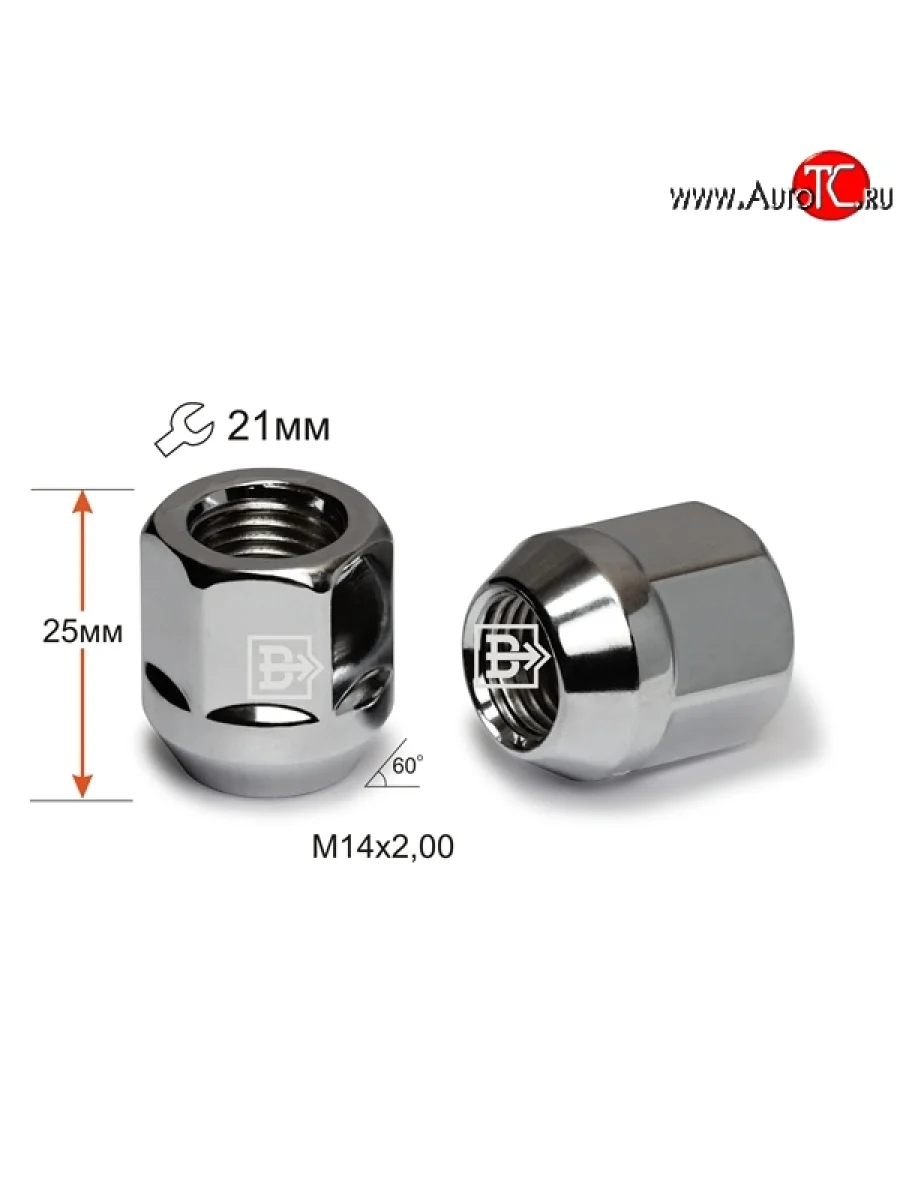 Колёсная гайка Вектор M14 2.0 Lincoln Navigator 2 (2003-2006)