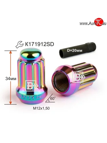 Колёсная гайка Вектор M12 1.5 