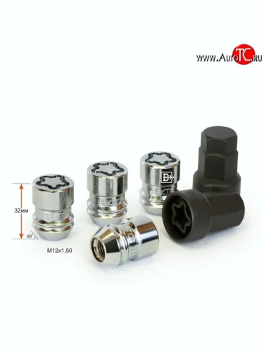 Комплект колёсных гаек (конус) Вектор M12 1.5 