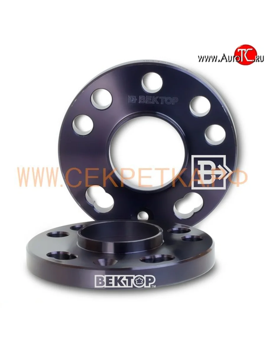 Шайба-проставка 16.0 мм Вектор 16.0 63.4 63.4 5 108.0 Volvo V70 (2008-2016) 5x108.0xDIA63.4xM14x1.5