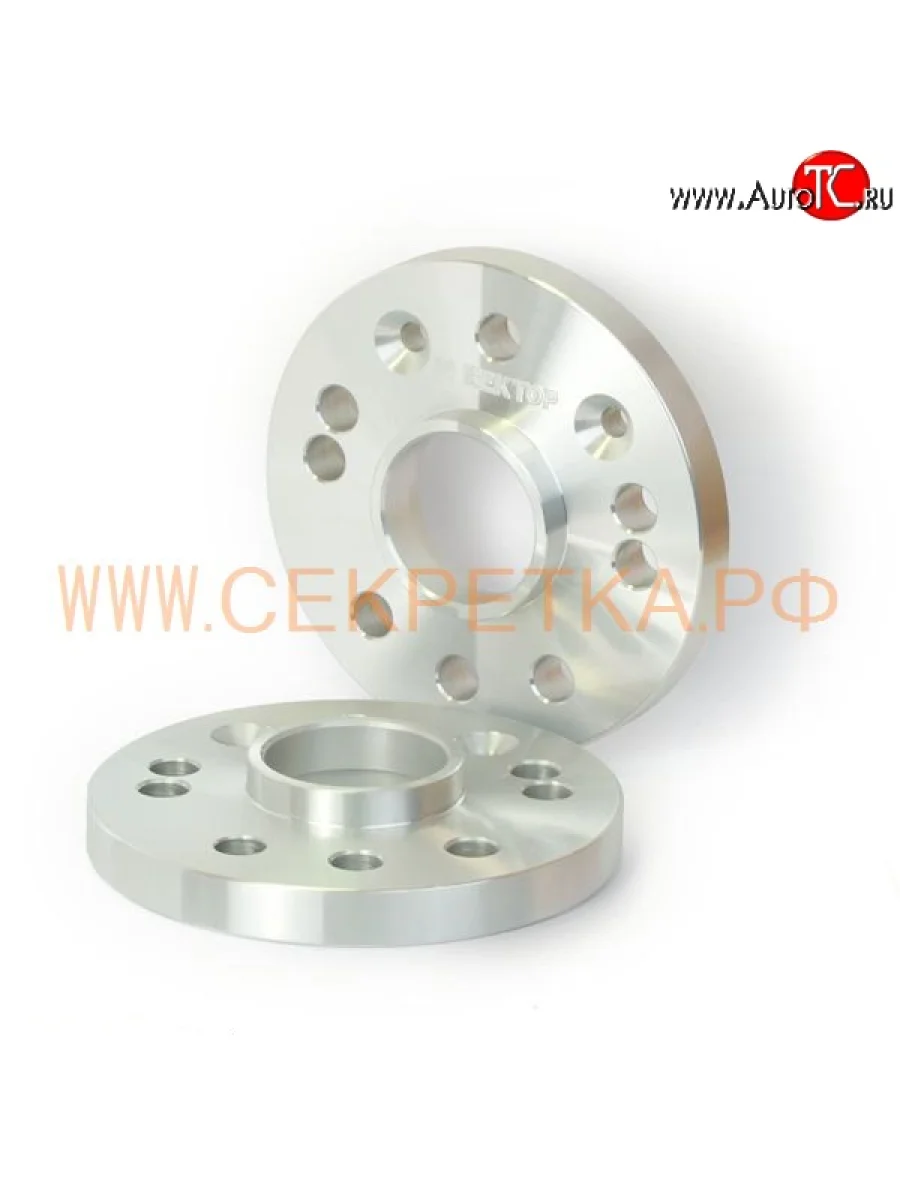 Шайба-проставка 16.0 мм Вектор 16.0 58.1 65.1 5 108.0 ГАЗ 3110 Волга (1997-2005) 5x108.0xDIA58.1xM12x1.25