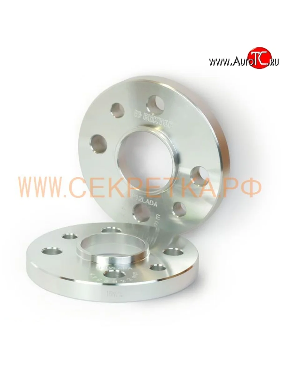 Шайба-проставка 16.0 мм Вектор 16.0 58.6 58.6 4 98.0 Лада ВАЗ 2108 (1984-2003) 4x98.0xDIA58.6xM12x1.25