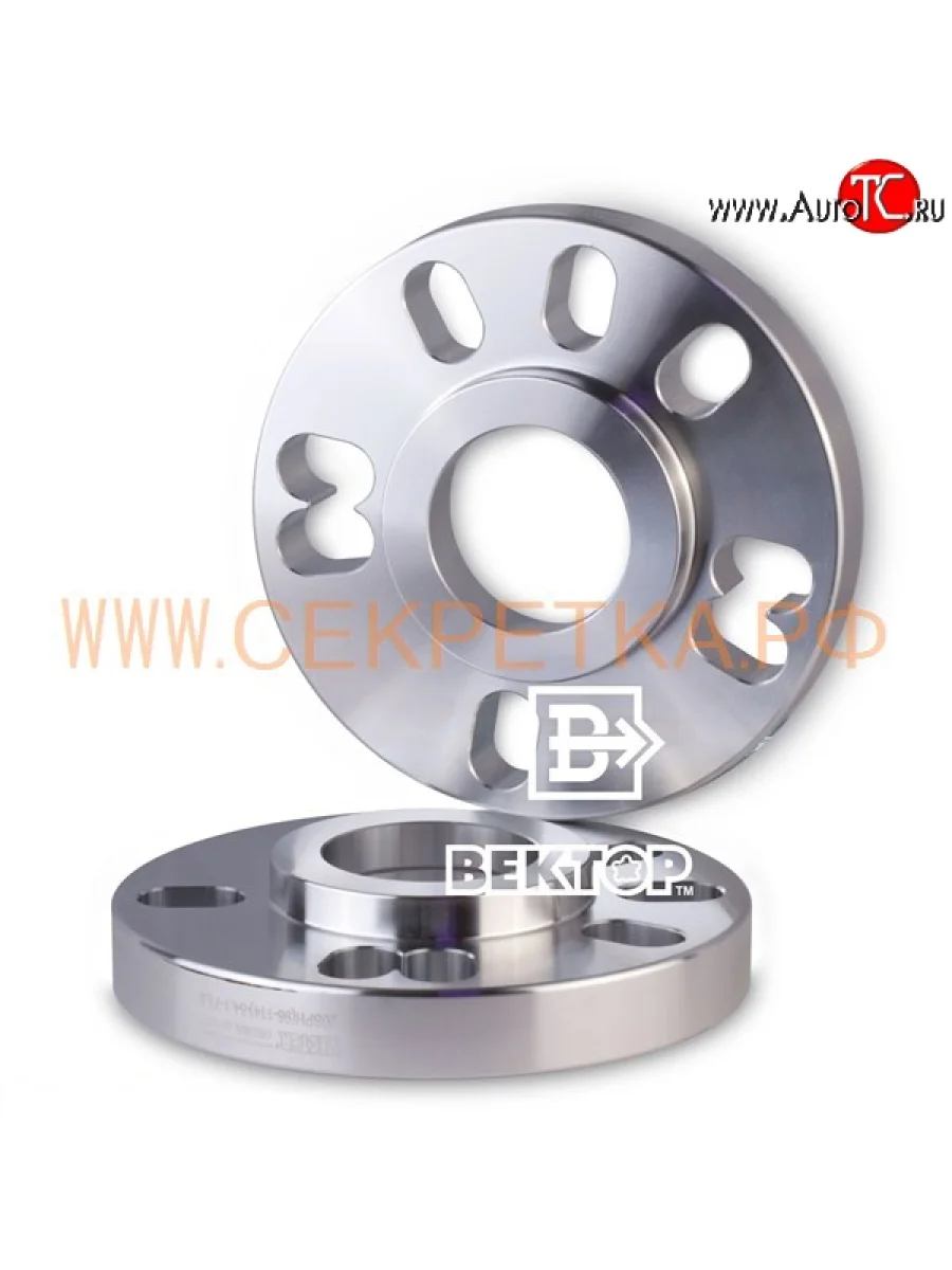 Шайба-проставка 20.0 мм Вектор 20.0 54.1 54.1 5 108.0 JAC JS3 (2023-2025) 5x108.0xDIA54.1xM12x1.25